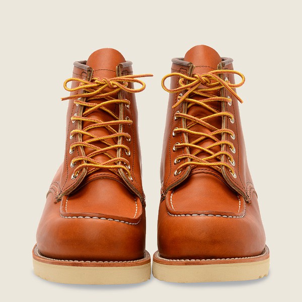 Red Wing Heritage Boots Classic Moc – 6-Inch Legacy Læder - Brune - Herre 8530-FZVCM